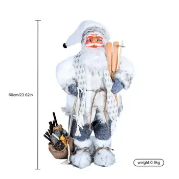 60cm Kalėdų Dekoracijas Namų Santa Sąlyga Sniego Elnių Lėlės Kalėdų Eglučių Papuošalai Kalėdų Dekoro Šalies Prekių