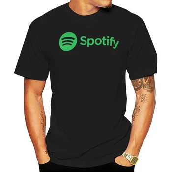 Spotify marškinėliai spotify muzikos deezer potvynio