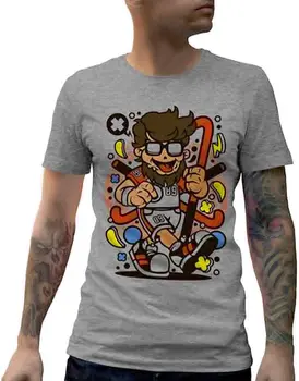 Hipster Riedulio Sporto Mens Įgulos Kaklo T-Shirt Naujokų Vasaros Cool Tee 