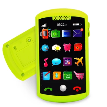 Švietimo žaislai Telefoną su LED Baby Kid Švietimo telefono anglų kalbos Mokymosi Mobiliojo Telefono Žaislas Chrismtas Dovanos