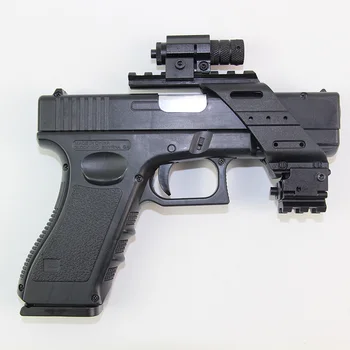 Taktinis Airsoft Pistoletas Plastiko Pagrindo Glock 17 19 Beretta M9 Quad Picatinny Rail Akyse Lazerio Taikymo Sritis Mount Medžioklės Reikmenys