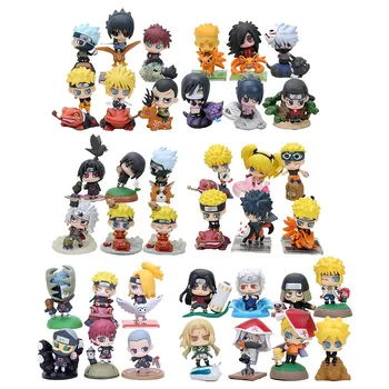 Anime Naruto Uzumaki Naruto PVC figūrėlių Kolekcija Žaislai Vaikams, Lėlės Rinkti Žaislus 6styles