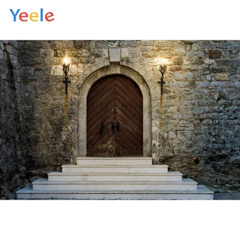 Yeele Bažnyčios Durų Šventa Šventa Kambario Dekoro Telaimina Dievas Fotografijos Backdrops Asmeninį Fotografijos Fone Fotostudija