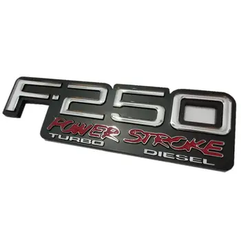 ABS F250 F-250 MAITINIMO INSULTO Auto Emblemų, Ženklų 3D