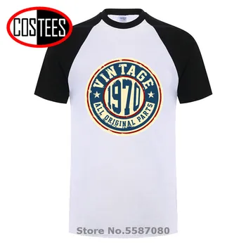 Juodas Klasikinis 70's Vintage Drabužių 1970 T marškinėliai vyrams Geriausias Tėvo diena dovanos T-shirt tėtis Gimtadienio marškinėlius Retro Viršūnes Tee marškinėliai