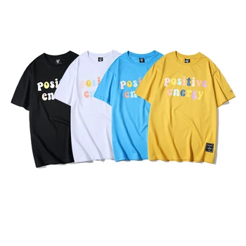 2020 metų Vasaros Marškinėliai Laiškas Spausdinti Trumpas Rankovės Hip-Hop Juokinga T-Shirt Streetwear Atsitiktinis Tshirts vatos Pagaliukai Tee Naujos Mados HH69