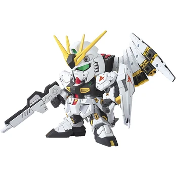 Bandai Gundam 85161 SD BB Rx-93 Nu Gundam Naujų Mobiliojo ryšio Kostiumą Surinkti Modelį Rinkiniai figūrėlių, Vaikų žaislai