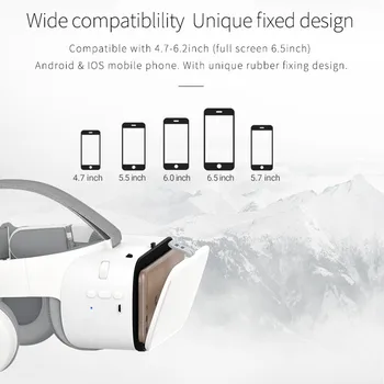 Bobo Bobovr Z6 Casque Šalmas 3D VR Virtualios Realybės Akiniai Rankų įrangą 