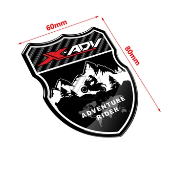 HONDA X-ADV XADV 150 250 300 750 Nuotykių Rider Lipdukai 3D Motociklo Skydas Lipdukas