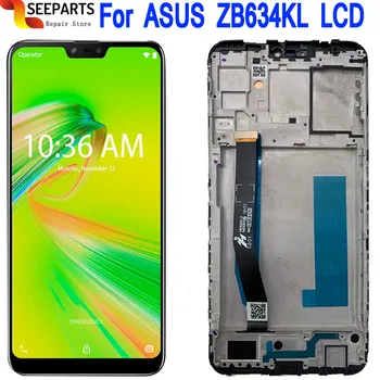Originalą ASUS Zenfone Max Plius ZB634KL LCD Ekranas Jutiklinis Ekranas skaitmeninis keitiklis Pakeisti Asus Zenfone Max Kulka ZB634KL LCD