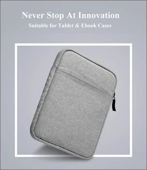 Atsparus smūgiams Rankovės Atveju krepšys InkPad 3 Pro 7.8 colių E-reader Šviesos užtrauktuku maišelį, byloje E-knyga 