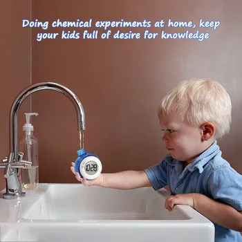 Vaiko Vandens Varomas Stalo Laikrodis Kūrybos Smart Stalo Laikrodis Eco-friendly Vandens Energijos Skaitmeninis LED Laikrodis Namų Puošybai