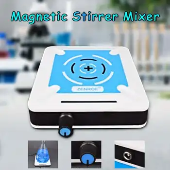 1000ML 1L 0-2200r/min Magnetine Maišykle Maišytuvas su Maišymo Baras Maišytuvo Laboratorija Miniatiūriniai Greičio Magnetinės Maišyklės Mini Maišytuvas