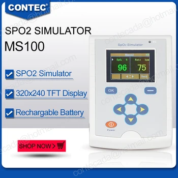 CONTEC MS100 SpO2 Simuliatorius,Pulse Oximeter Tikslumas Deguonies Įsotinimo Modeliavimas
