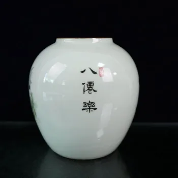 Kinijos Seno Porceliano Pastelinių Indelį Su Paveikslas, Tapyba Jar Modelio Baką