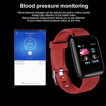 Smartwatch Touch Smart Watch Vyrų, Moterų Kraujo Spaudimas, Širdies ritmo Monitorius 