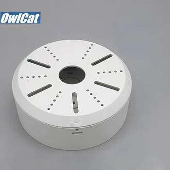 OwlCat Dome Kameros Lubų Montavimo Laikiklis Pusrutulyje Stebėjimo Kameros Laikiklis; D=130mm Lubų Montavimas integruota Balta