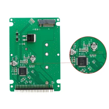 FFYY-M. 2 NGFF B+Klavišą M SATA SSD 44 Pin 2.5 IDE Adapteris Keitiklis Kortelę su Byla