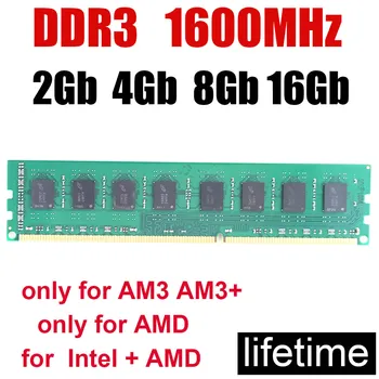 Memoria ram ddr3 1600 MHz, 8 gb memória ram 4Gb DDR 3 PC3-12800 / Geras suderinama Dual channel / Projektavimo Darbai Žaidimą ir viskas jokių problemų