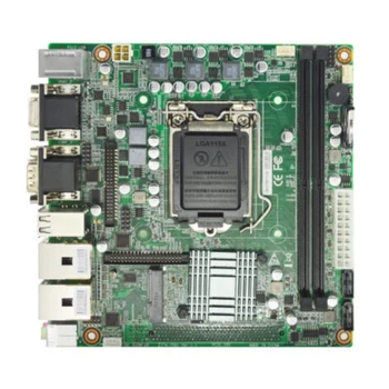 EITX-7581-01 pramonės plokštė LGA1151 DDR4 10xRS232 4xUSB2.0 2xVGA