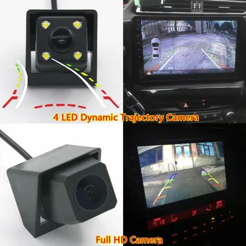 Full HD 1280*720 Galinio vaizdo Kamera Ssangyong Nauja Actyon / Korando Automobilių Atsarginės Atvirkštinio Atbulinės eigos Kamera Stovėjimo Stebėti