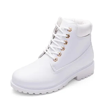 Batai moterims, batai 2021 nėriniai-up moterų žieminiai batai kietas kvadratinių aukštakulniai moteriški žieminiai batai sniego batai zapatos de mujer