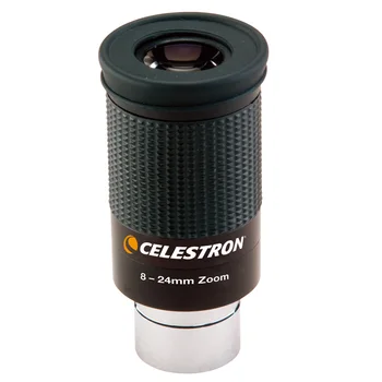 CELESTRON8-24mm zoom astronominis teleskopas priedai okuliaro HD priartinimo okuliaras 1.25 colio profesinės