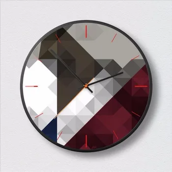 Naujas 3D Didelis Sieninis Laikrodis Didelio Dydžio Geometrinis Sieninis Laikrodis Modernus Dizainas Minimalistinis Šiaurės Tylus Judėjimas Laikrodžiai Dekoracija Namuose