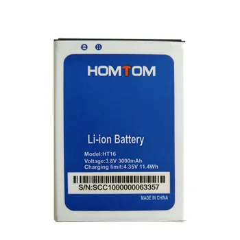 3000mAh HT16 Baterijos Pakeitimo li-ion atsarginę Bateriją HOMTOM HT16 Pro Išmanųjį telefoną