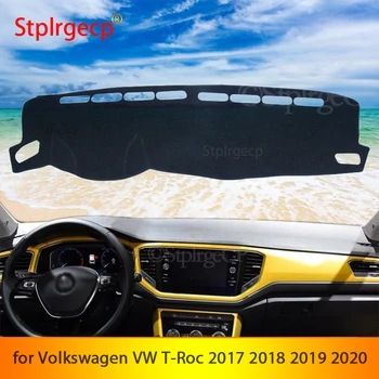 Volkswagen VW T-Roc 2017 2018 2019 2020 neslystantis prietaisų Skydelio Kilimėlis Padengti Trinkelėmis skėtį nuo saulės Dashmat Automobilių Aksesuarai, Optikos Dangteliai
