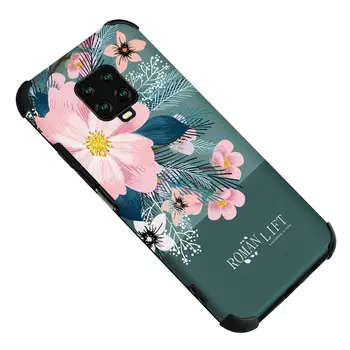 Nauja 3D Rankomis Dažyti Mielas Telefoną Atveju Xiaomi Redmi 9 Pastaba Pro 9S Originalus Soft Galinį Dangtelį, Gėlių Mergaičių Note9 9Pro Funda