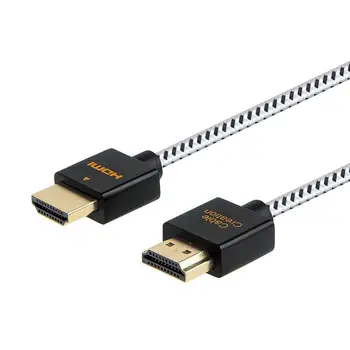 Ultra Plonas HDMI Kabelis, CableCreation HDMI 2.0 High-Speed Žemo Profilio Kabelis, 3D, 4K@60Hz,už PS4, X-Box ir t.t