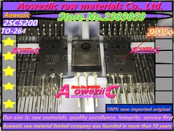 Aoweziic 2019+ 10 vnt = 5pair naujas importuotų originalus 2SA1943 2SC5200 A1943 C5200 IKI 264 didelės galios garso stiprintuvas