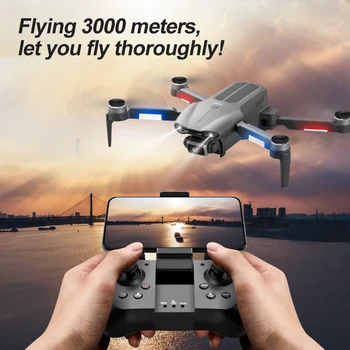 2021 F9 5G WIFI FPV GPS Drone 6K HD Dual Camera Optinio Srauto Nustatymo Brushless Variklio, Sulankstomas RC Drone Quadcopter RTF Drone