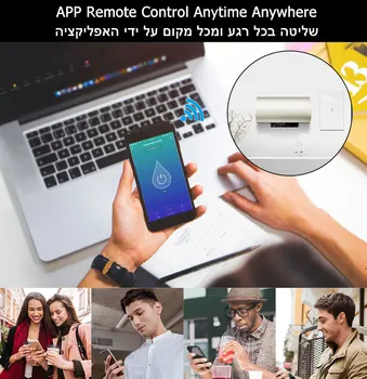 FrankEver IZRAELIO, JAV, ES 16A WiFi Smart Katilo Jungiklis Vandens Šildytuvas Laikas Smart Gyvenimo Tuya App 