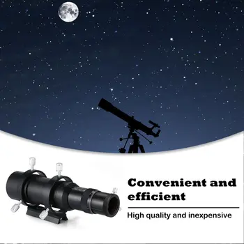 Už Angeleyes 50mm 60mm Finderscope Vadovo taikymo Sritį, Visiškai Padengtas Guidescope Akių Finder Monokuliariniai Žiūronų Teleskopas LESHP