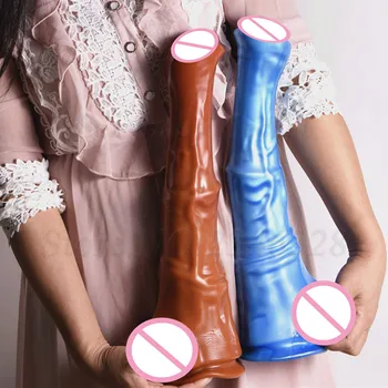 2020 Super Ilgas Arklio Dildo Didžiulis Realus Gyvūnų Vibratorių Penis Penis Moterų Masturbacija Analinis Kaištis Suaugusiųjų Sekso Žaislai Moterims