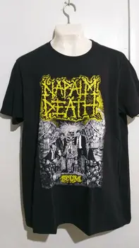 Napalm Death Nuoviras Black Marškinėliai Death Metalo Karkaso Terrorizer Pasišlykštėjimą