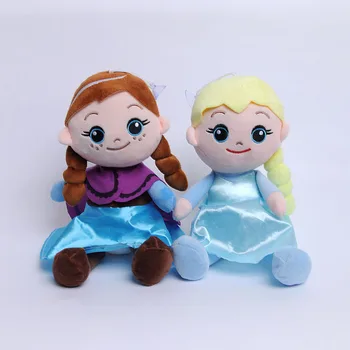 20cm Disney Sušaldyti 2 2019 Naują Filmą Feve Anna Elsa Princesė sniego Įdaryti pliušinis lėlės vaikų gimtadienio minkšti, pliušiniai žaislai