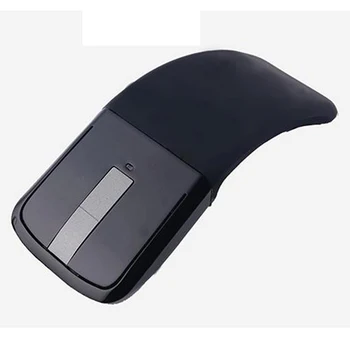 2.4 GHz Silent Mouse Belaidė Arc Touch Roller Pelių 1200DPI Ultra Plonas Lazerio Kompiuterinių Žaidimų, Sulankstomas Mause 