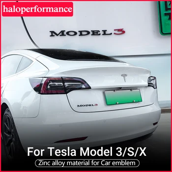 Model3 Tesla Automobilio Lipdukas, Skirtas Tesla Model 3 Y Priedai Laišką Etiketės Modelis 3 Tesla Model Y Tesla Model S X Tesla Model Tris