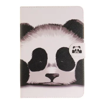 Skirtuko S2 8.0 colių Atveju Mielas Panda PU Odos Padengti Samsung Galaxy Tab S2 8.0 T710 T715 Stendas 