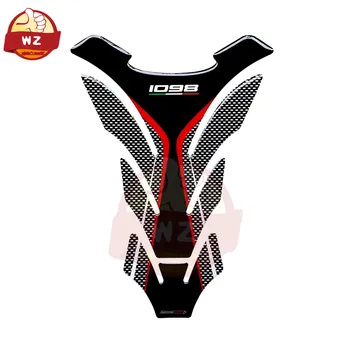 3D Motociklo Bakas Trinkelėmis Raštas Atveju, Ducati Streetfighter 1098 1098R 1098S Tankpad Lipdukai