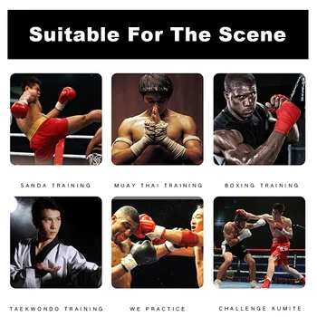 Naujas Kovos Bokso Pirštinės, pirštinės ir Puspirštinės Sanda Karatė Sandbag TKD apsaugos Dėžės Muay Thai Kick Boxing Mokymo