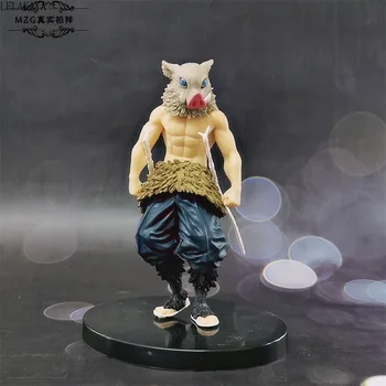 Anime Demon Slayer Kimetsu nr. Yaiba Kamado Tanjirou Nezuko Hashibira Inosuke Agatsuma Zenitsu PVC Veiksmų Skaičius Kolekcijos Modelis