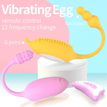 Naujas Belaidis Nuotolinio Valdymo Nešiojami Šuolis kiaušiniai vibratorius moterims G Spot Clit Stimuliatorius Vibratorius Suaugusiųjų Sekso Žaislas, skirtas pora
