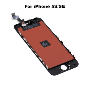 LCD Ekranas iPhone 4 5 6 7 8 6S Plus Jutiklinis Ekranas Pakeitimo 