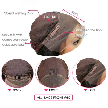 Nėriniai Priekiniai Žmogaus Plaukų Perukai Garbanotas Brazilijos Remy Plaukų Perukai Prieš Nupeštos Su natūraliai Kūdikių Plaukų Grožio Tekstūros Balinti Mazgų JKO