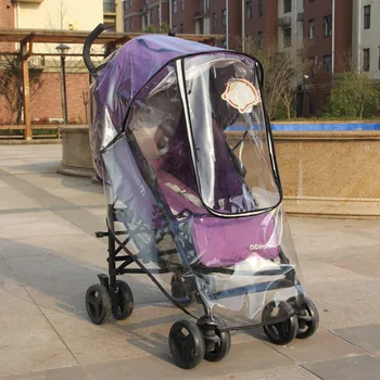 Kūdikio Vežimėlis Lietaus, netoksiškas Beskonis PVC Universalus Dulkių, Vėjo Skydas Vežimėliais Vežimėliai Vežimėlis Priedai
