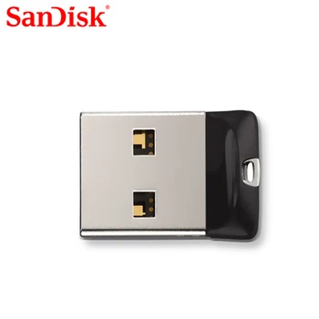 SanDisk Originalus USB 2.0 CZ33 Mini Pen Drives 64GB 32GB 16GB 8GB USB Flash Drive Stick U Diską, USB Raktą pendrive